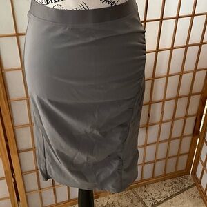 NWT Halara Gray Ruched Pencil Skirt Size S